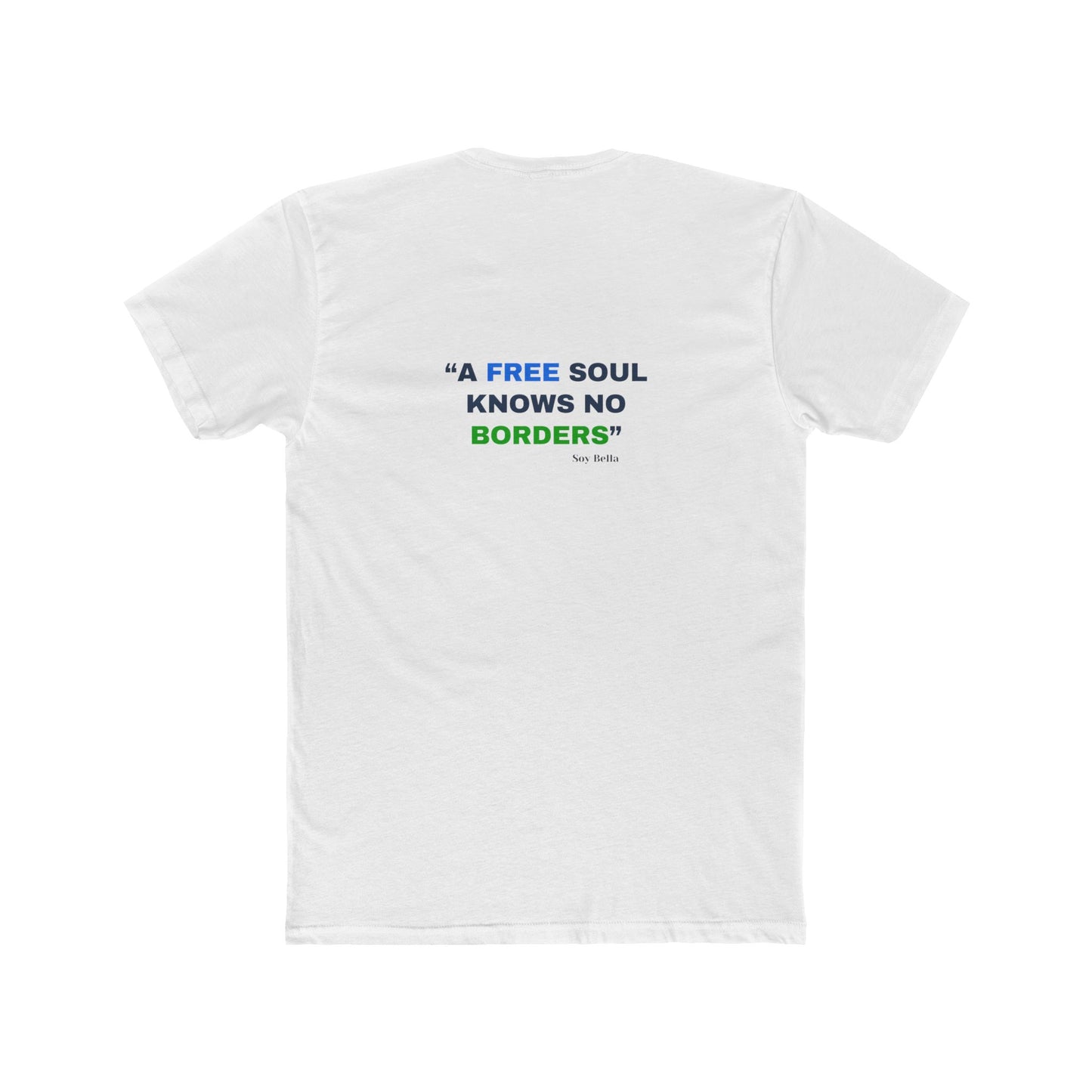 “Love Is My Passport and It Never Expires” Unisex Cotton Tee –