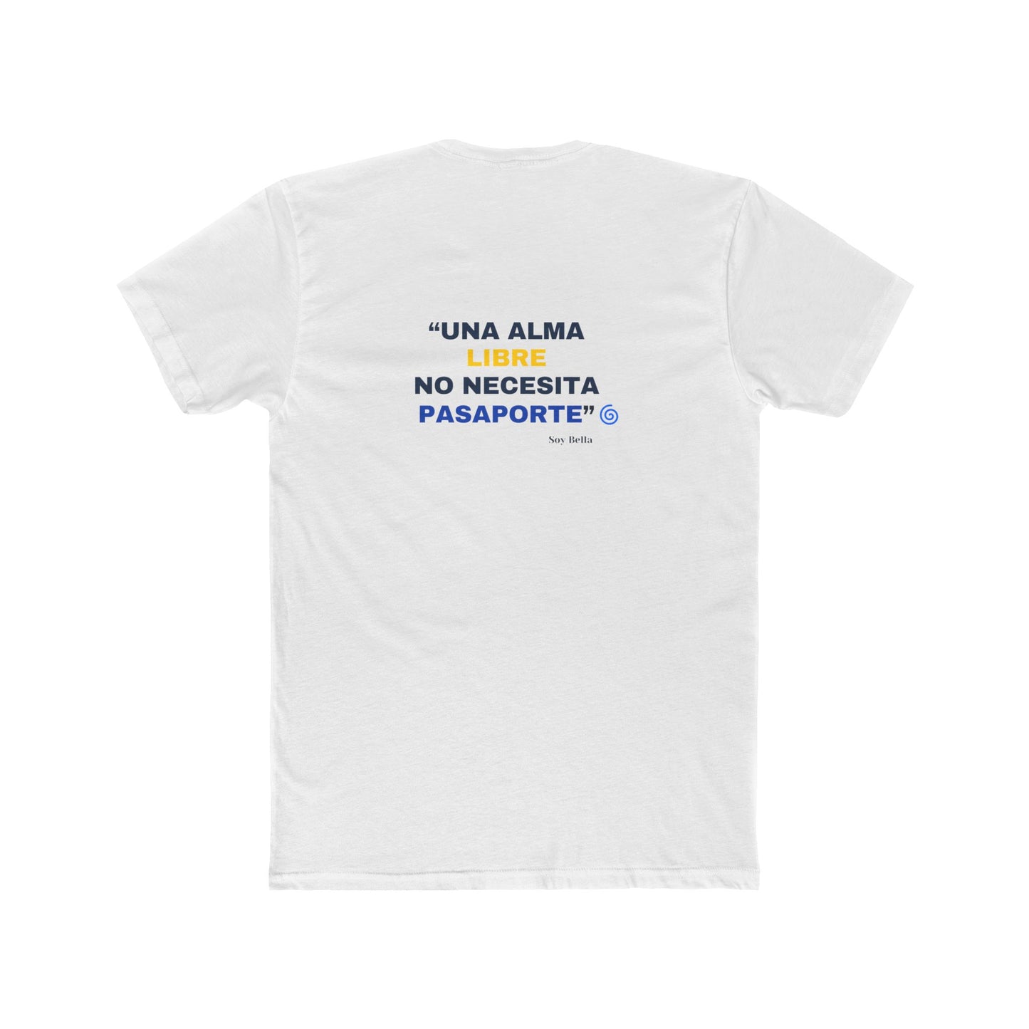 "No Soy Ilegal, Soy un Ser Humano", Trátame con Amor Camiseta de Algodón Unisex –