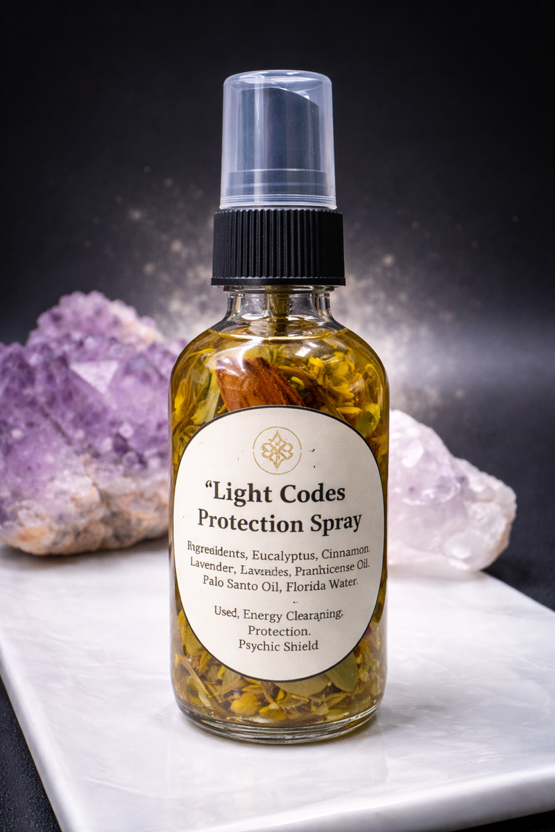 Códigos de Luz-Spray de Protección Energética