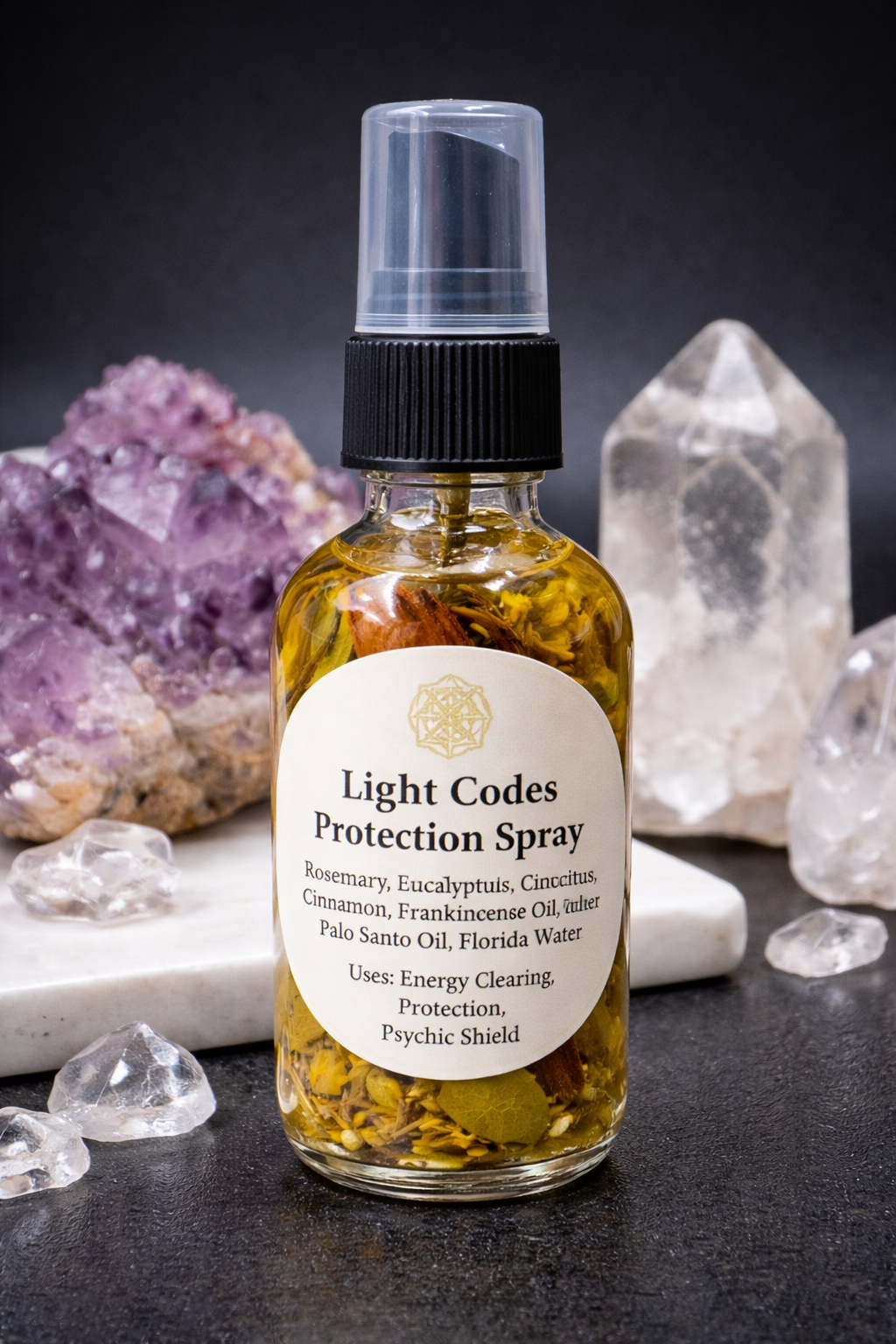 Códigos de Luz-Spray de Protección Energética